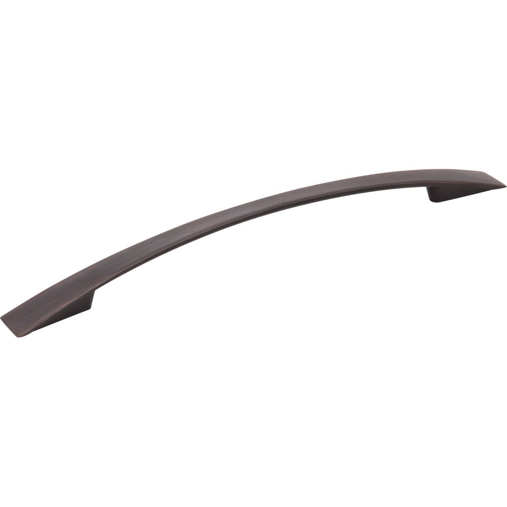 Jeffrey Alexander 847-160DBAC: 160mm cc Regan Bow Cabinet Pull - Brushed Oil Rubbed Bronze