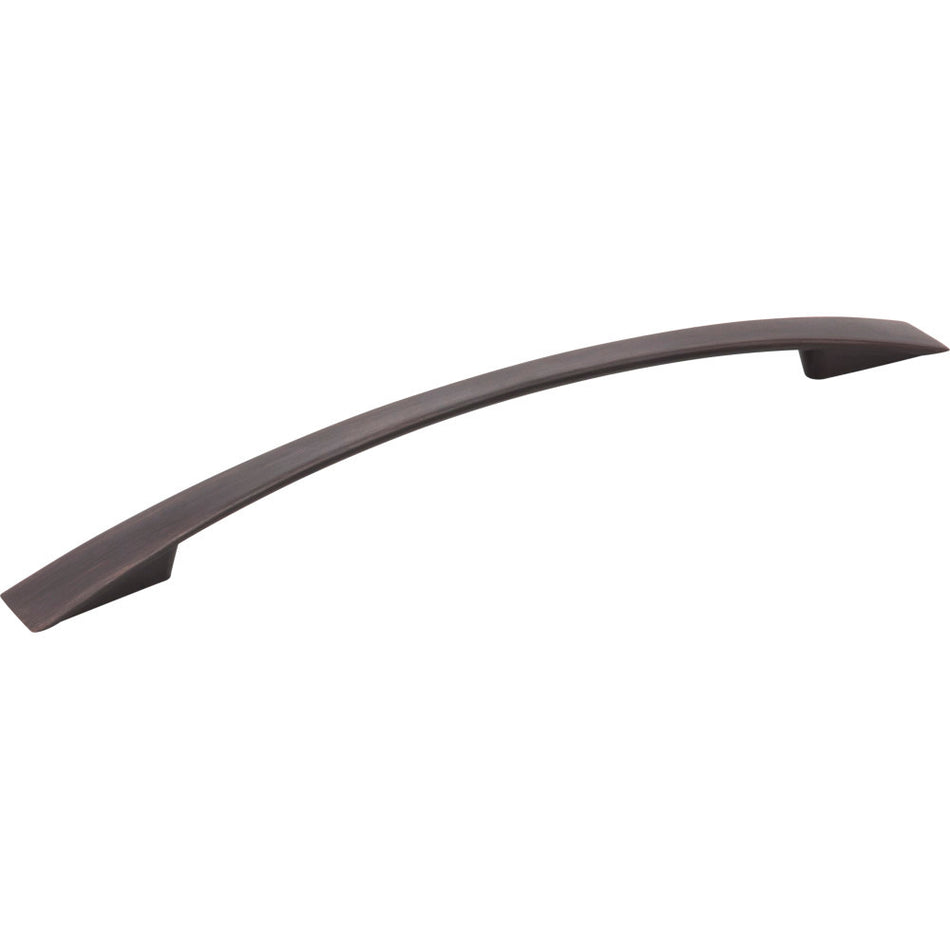 Jeffrey Alexander 847-160DBAC: 160mm cc Regan Bow Cabinet Pull - Brushed Oil Rubbed Bronze