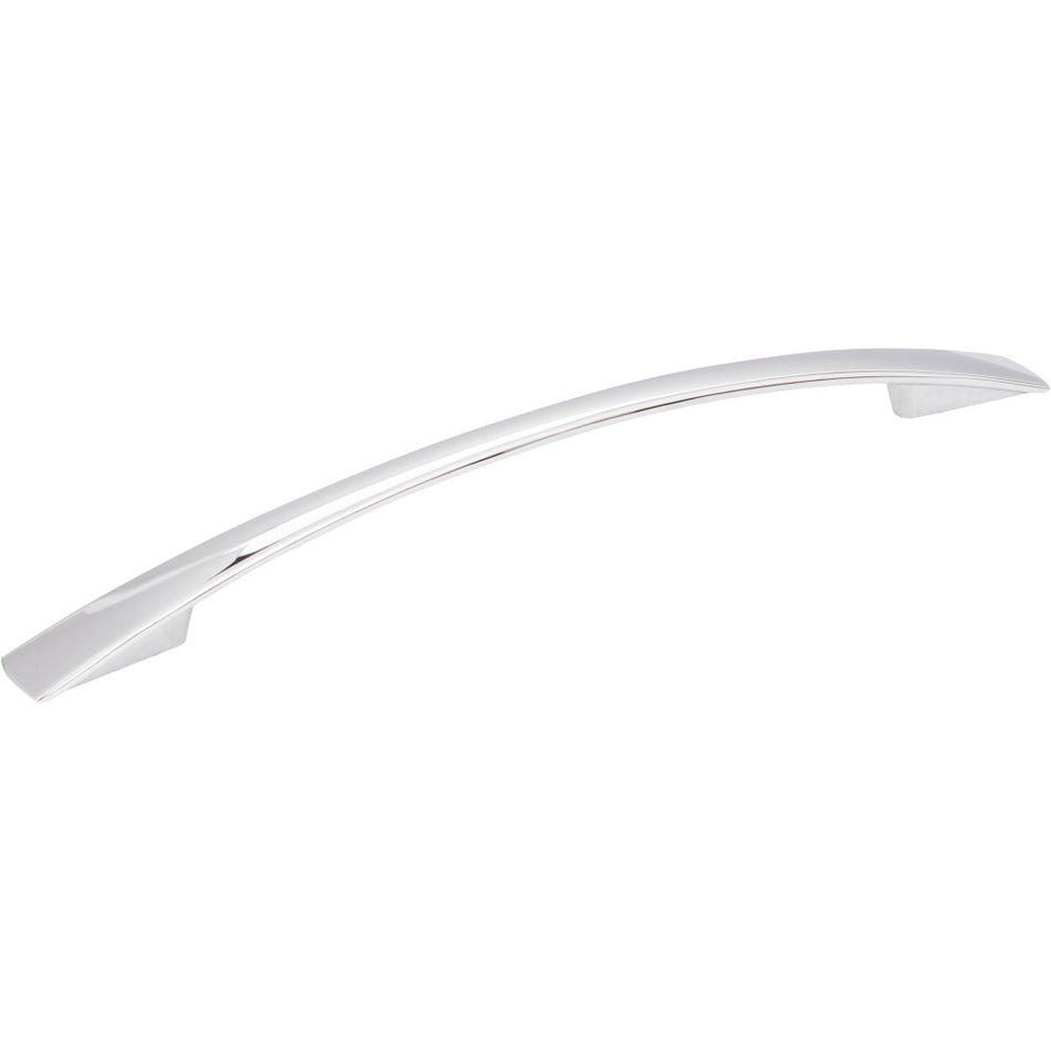 Jeffrey Alexander 847-160PC: 160mm cc Regan Bow Cabinet Pull - Polished Chrome