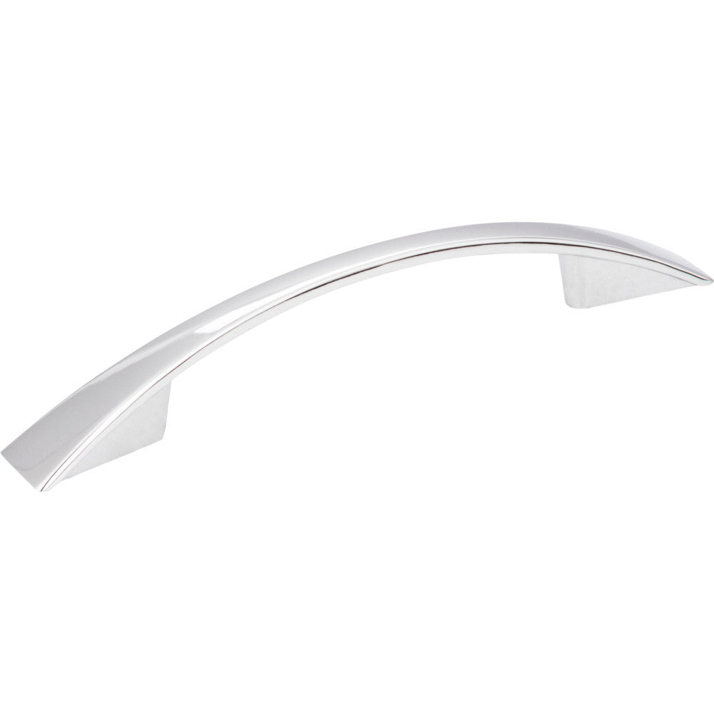 Jeffrey Alexander 847-96PC: 96mm cc Regan Bow Cabinet Pull - Polished Chrome