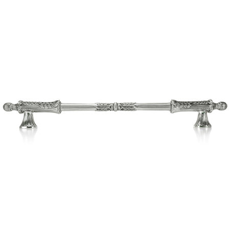 Edgar Bererbi 8536/16: 16" cc Hampton Appliance Pull - Burnished Silver/Swarovski Crystal