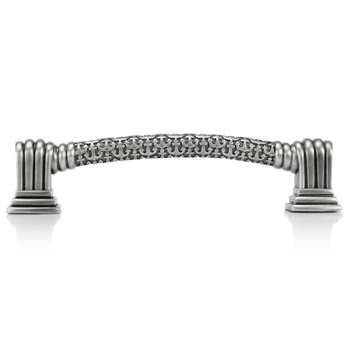 Edgar Bererbi 8546AN: 3-1/2" cc Yacht Club Cabinet Pull - Antique Nickel