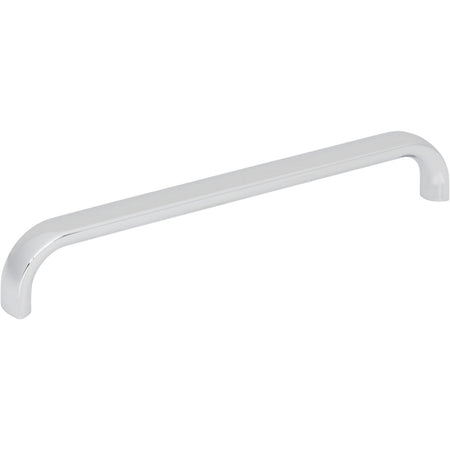 Top Knobs TK3344PC: 6-5/16" Brockwell D-Handle Cabinet Pull - Polished Chrome