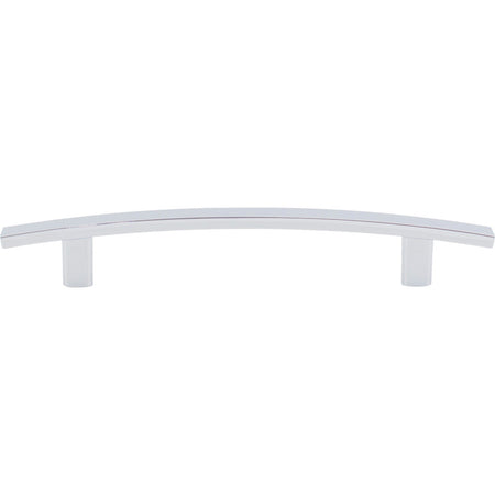 Elements 859-128PC: 128 mm cc Thatcher Curved Bar Cabinet Pull - Polished Chrome