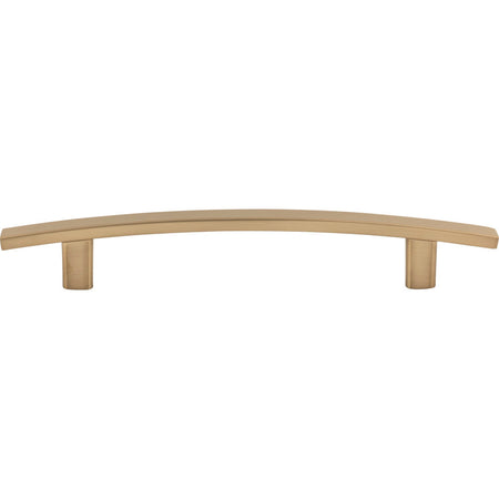 Elements 859-128SBZ: 128 mm cc Thatcher Curved Bar Cabinet Pull - Satin Bronze