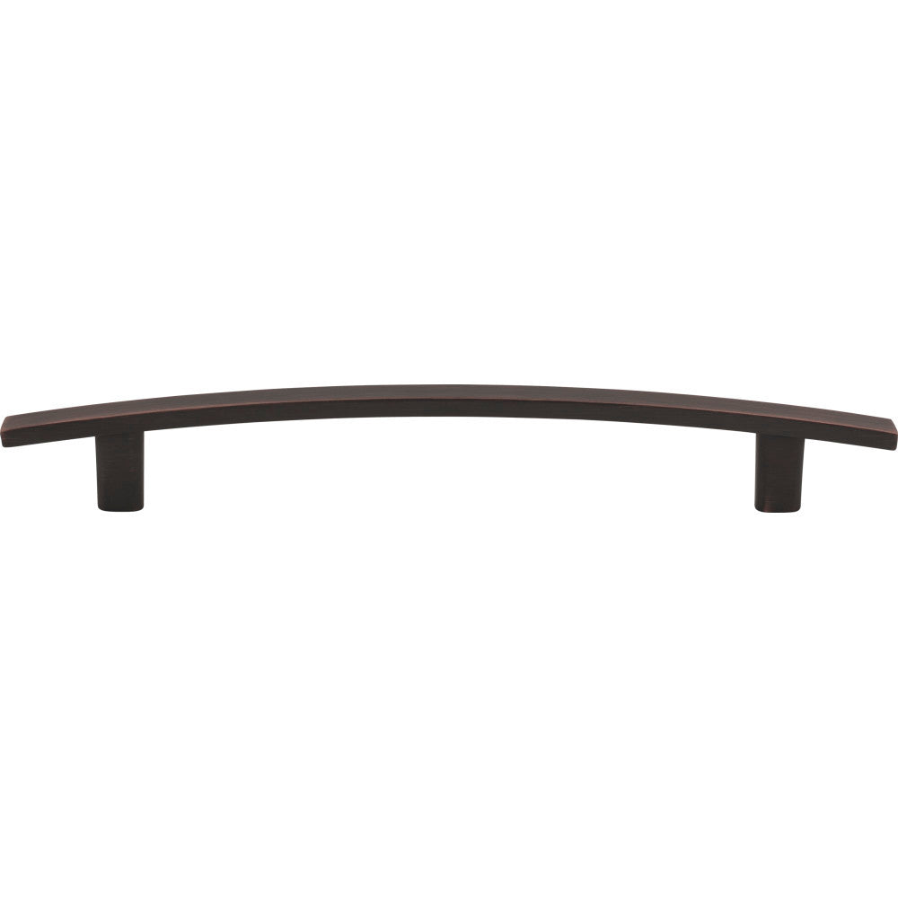 Elements 859-160DBAC: 160 mm cc Thatcher Curved Bar Cabinet Pull - Brushed Oil Rubbed Bronze
