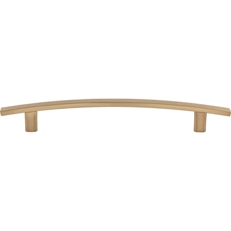 Elements 859-160SBZ: 160 mm cc Thatcher Curved Bar Cabinet Pull - Satin Bronze