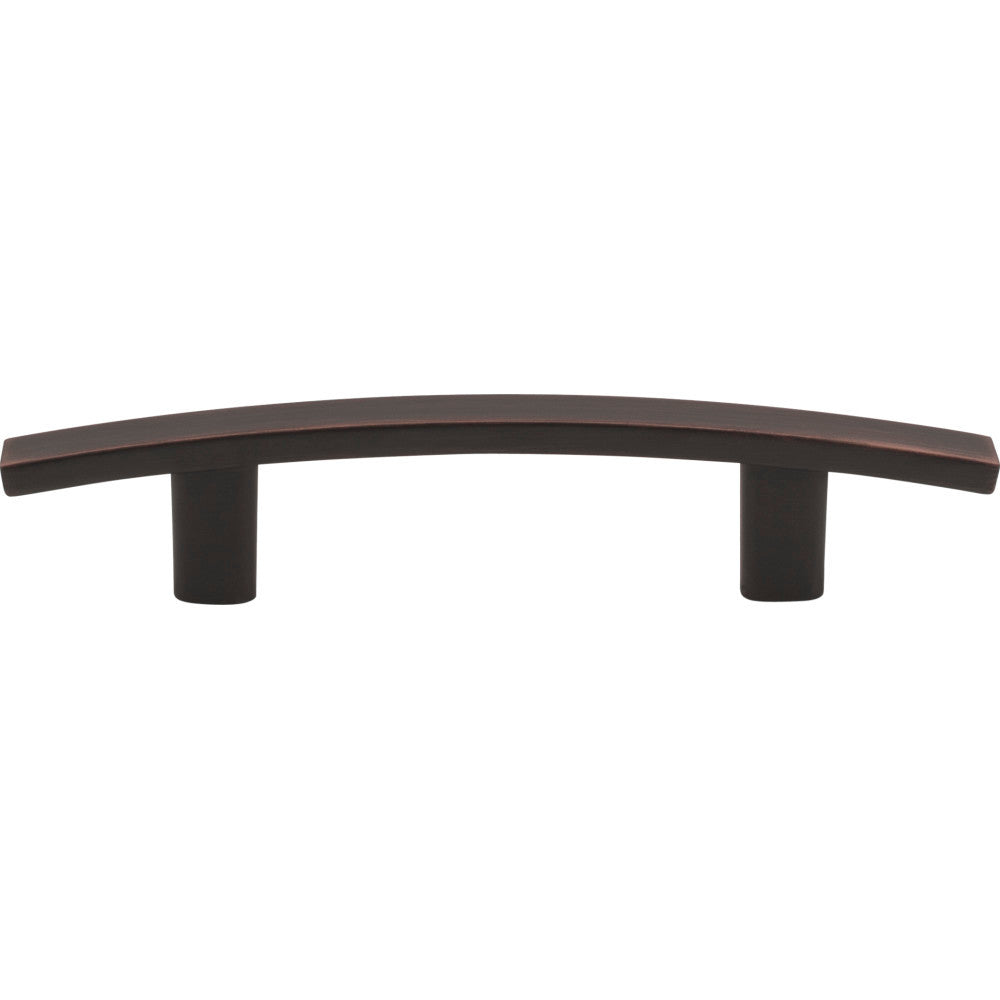 Elements 859-3DBAC: 3" cc Thatcher Curved Bar Cabinet Pull - Brushed Oil Rubbed Bronze