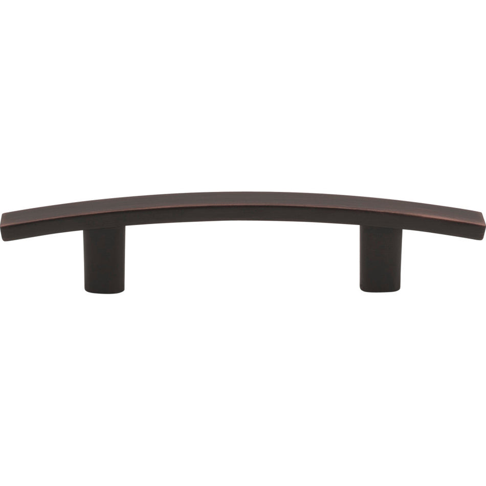 Elements 859-3DBAC: 3" cc Thatcher Curved Bar Cabinet Pull - Brushed Oil Rubbed Bronze