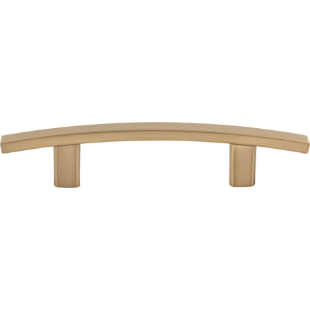 Elements 859-3SBZ: 3" cc Thatcher Curved Bar Cabinet Pull - Satin Bronze