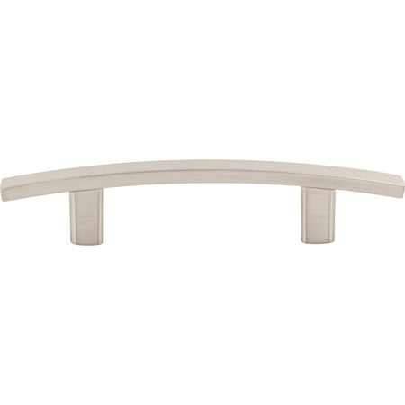 Elements 859-3SN: 3" cc Thatcher Curved Bar Cabinet Pull - Satin Nickel