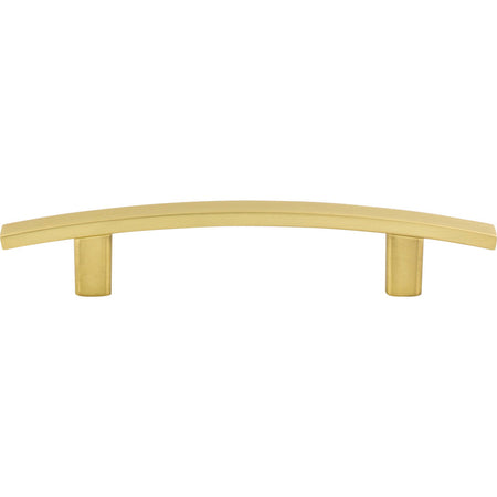Elements 859-96BG: 96 mm cc Thatcher Curved Bar Cabinet Pull - Brushed Gold