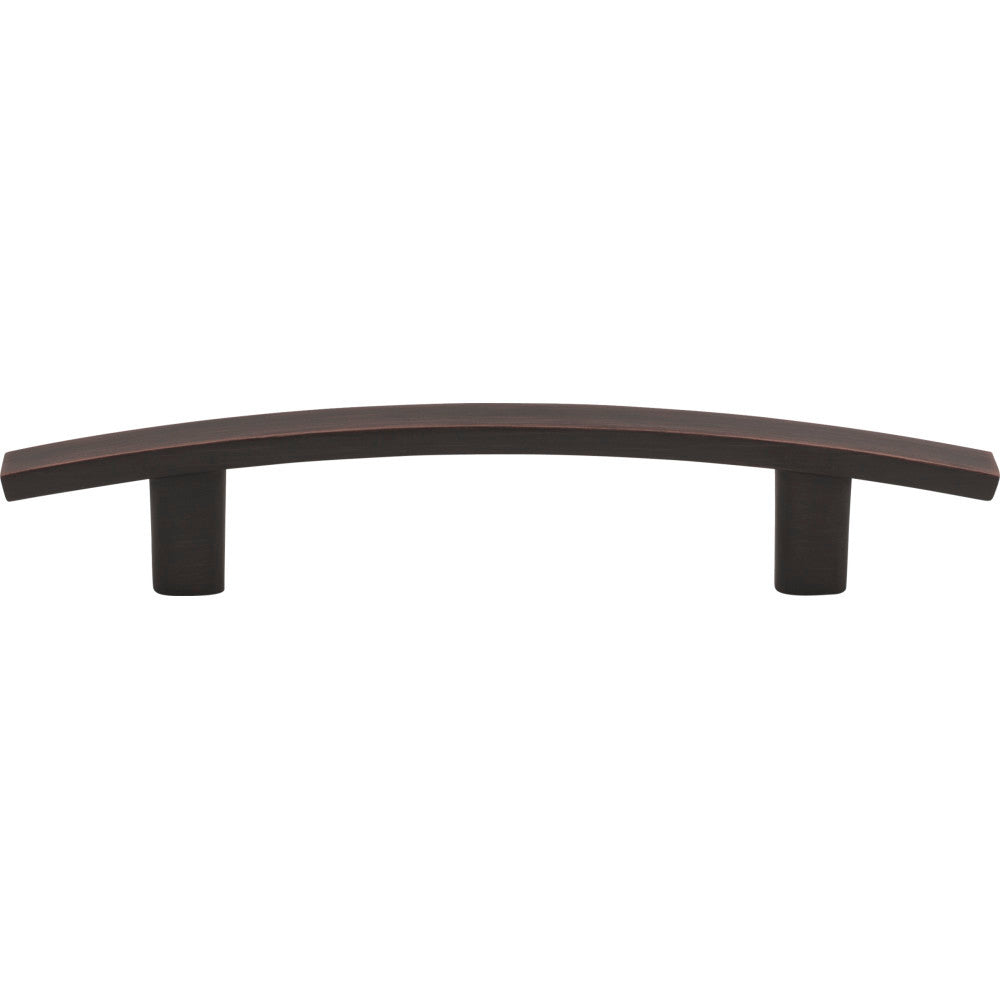 Elements 859-96DBAC: 96 mm cc Thatcher Curved Bar Cabinet Pull - Brushed Oil Rubbed Bronze