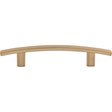 Elements 859-96SBZ: 96 mm cc Thatcher Curved Bar Cabinet Pull - Satin Bronze