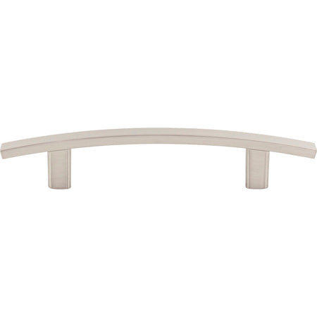 Elements 859-96SN: 96 mm cc Thatcher Curved Bar Cabinet Pull - Satin Nickel