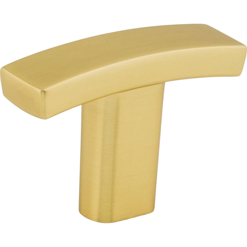 Elements 859T-BG: 1-1/2" Thatcher T-Bar Cabinet Knob - Brushed Gold