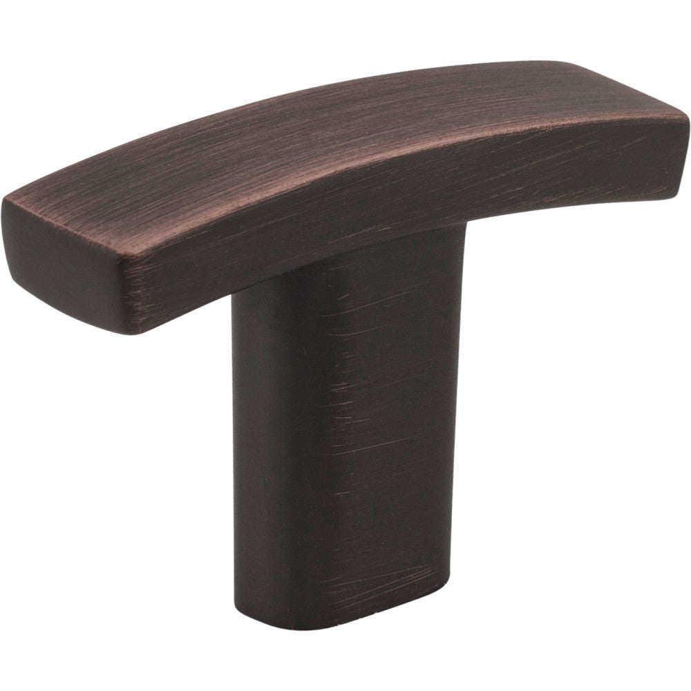 Elements 859T-DBAC: 1-1/2" Thatcher T-Bar Cabinet Knob - Brushed Oil Rubbed Bronze