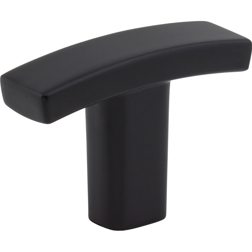 Elements 859T-MB: 1-1/2" Thatcher T-Bar Cabinet Knob - Matte Black