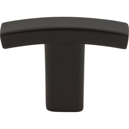 Elements 859T-MB: 1-1/2" Thatcher T-Bar Cabinet Knob - Matte Black