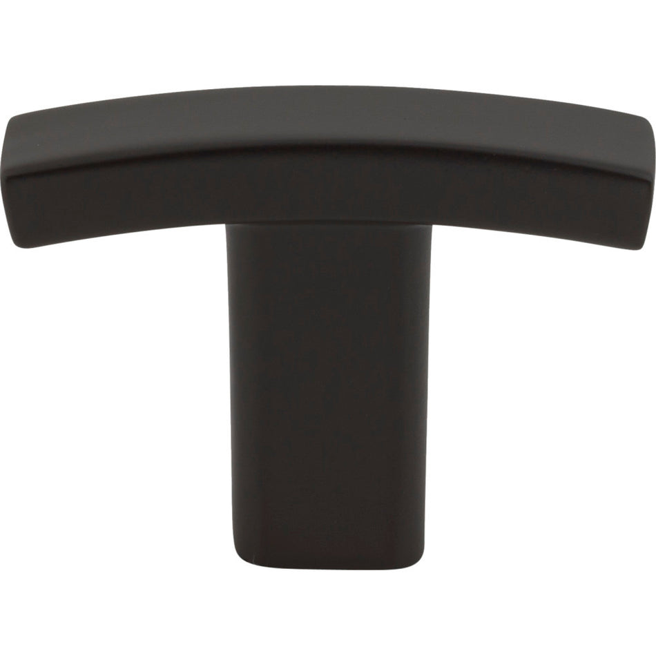 Elements 859T-MB: 1-1/2" Thatcher T-Bar Cabinet Knob - Matte Black