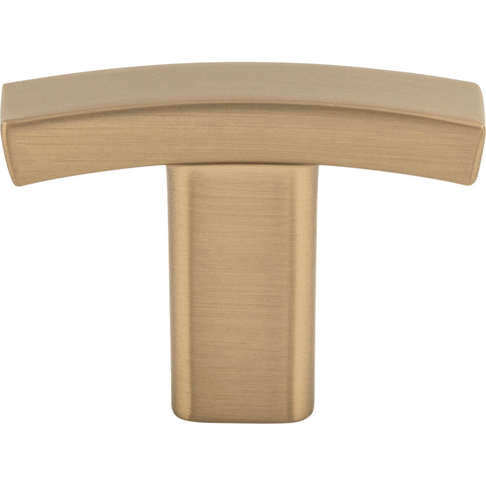 Elements 859T-SBZ: 1-1/2" Thatcher T-Bar Cabinet Knob - Satin Bronze
