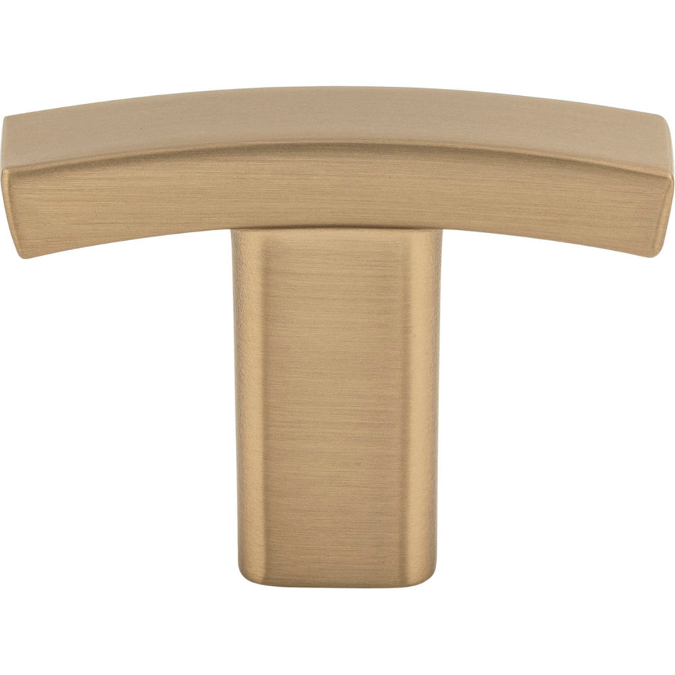 Elements 859T-SBZ: 1-1/2" Thatcher T-Bar Cabinet Knob - Satin Bronze