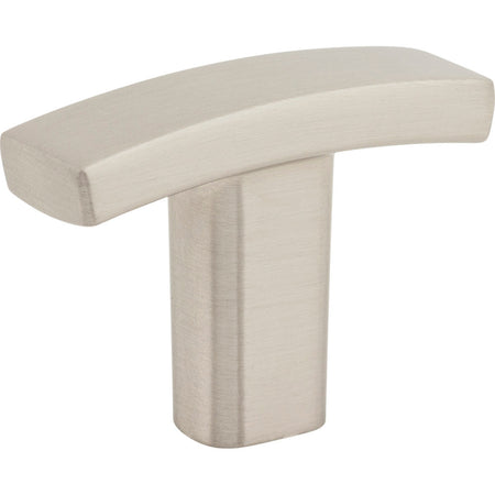 Elements 859T-SN: 1-1/2" Thatcher T-Bar Cabinet Knob - Satin Nickel