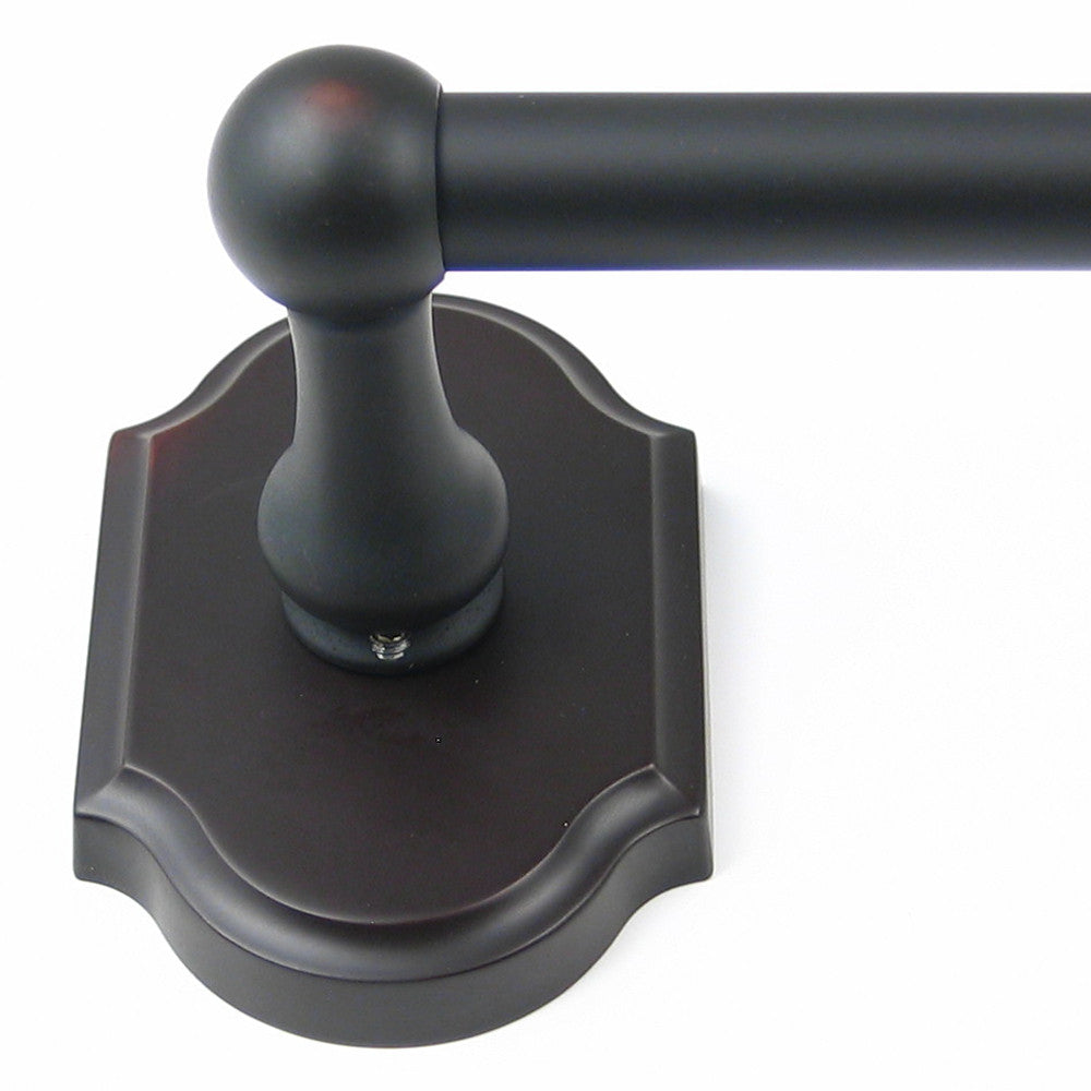Rusticware 8618ORB: 18" cc Wenmoor Towel Bar - Oil Rubbed Bronze