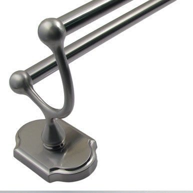 Rusticware 8622SN: 24" cc Wenmoor Double Towel Bar - Satin Nickel