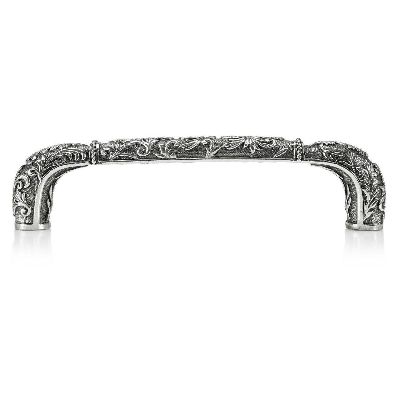 Edgar Bererbi 8630/6: 5" cc Glendale Cabinet Pull - Burnished Silver