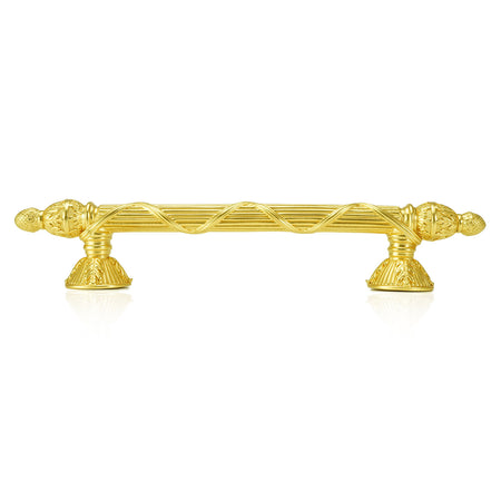 Edgar Bererbi 8651SG: 5" cc Hyde Park Cabinet Pull - Satin Gold
