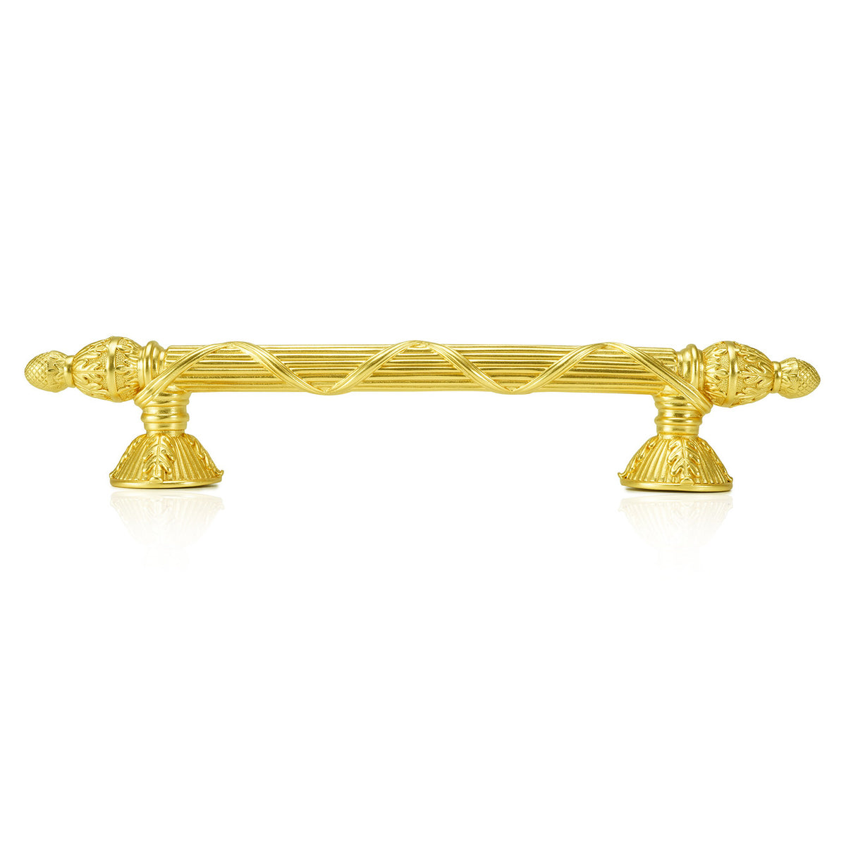 Edgar Bererbi 8651SG: 5" cc Hyde Park Cabinet Pull - Satin Gold