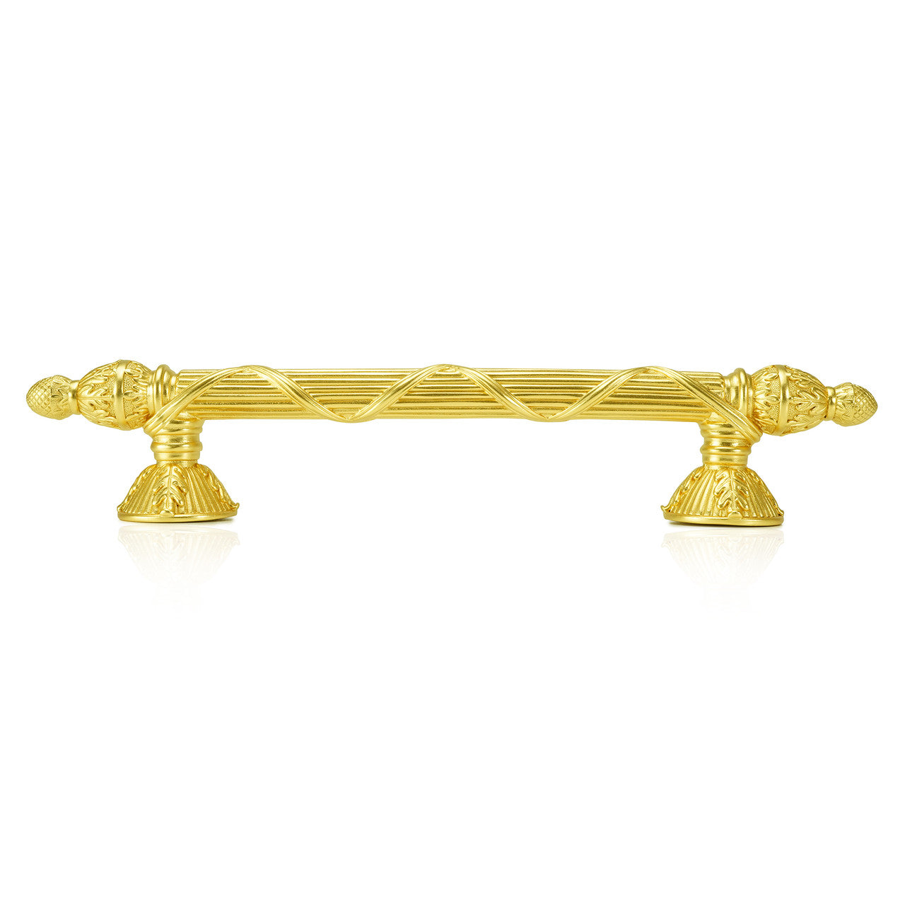 Edgar Bererbi 8651SG: 5" cc Hyde Park Cabinet Pull - Satin Gold