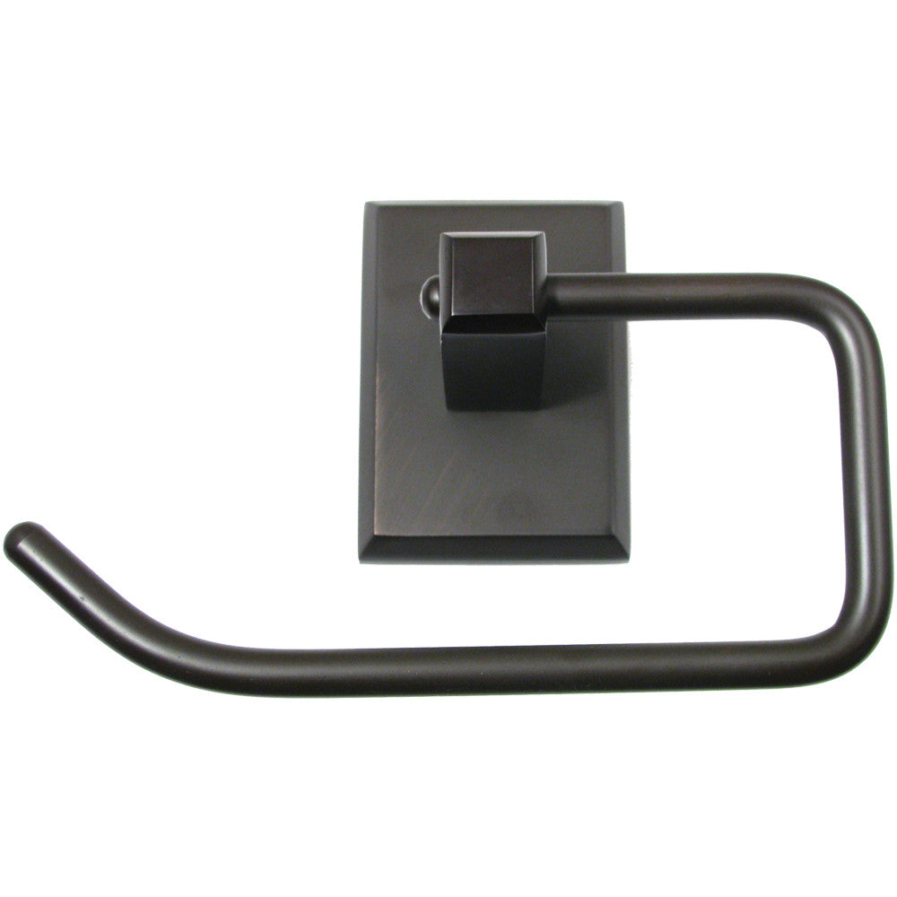 Rusticware 8707ORB: Utica Euro Toilet Paper Holder - Oil Rubbed Bronze