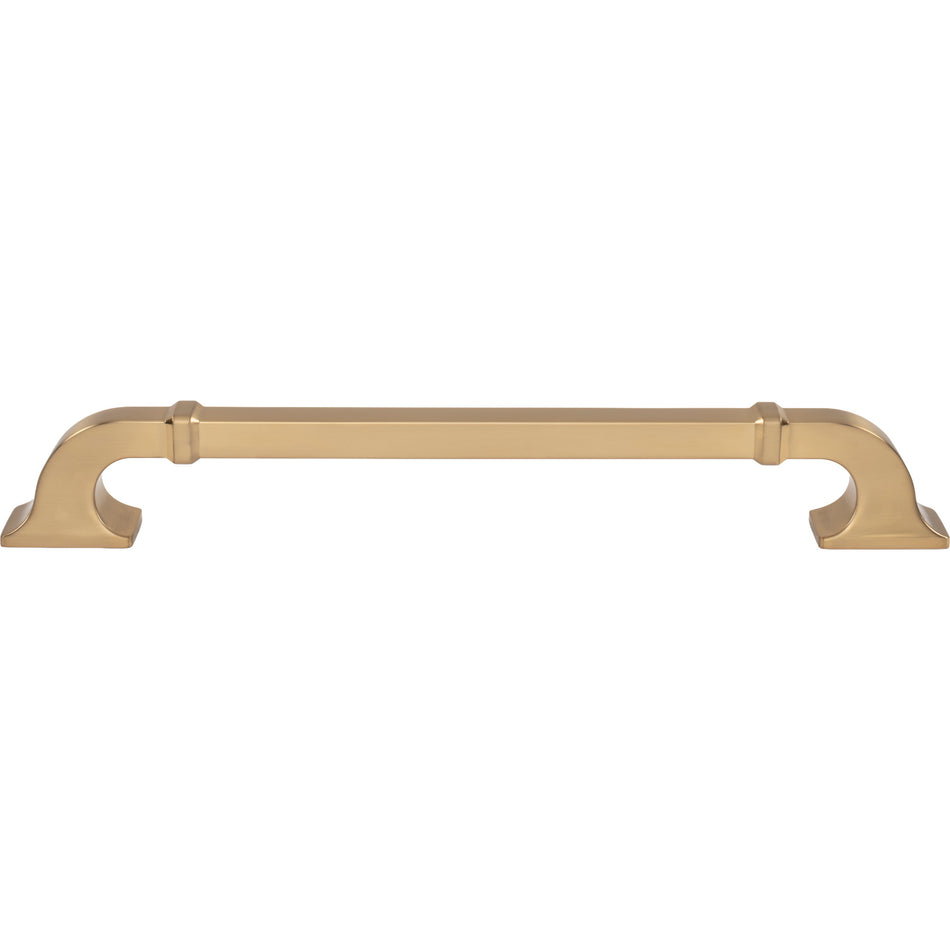 Top Knobs TK3318HB: 18" cc Califon Appliance Pull - Honey Bronze