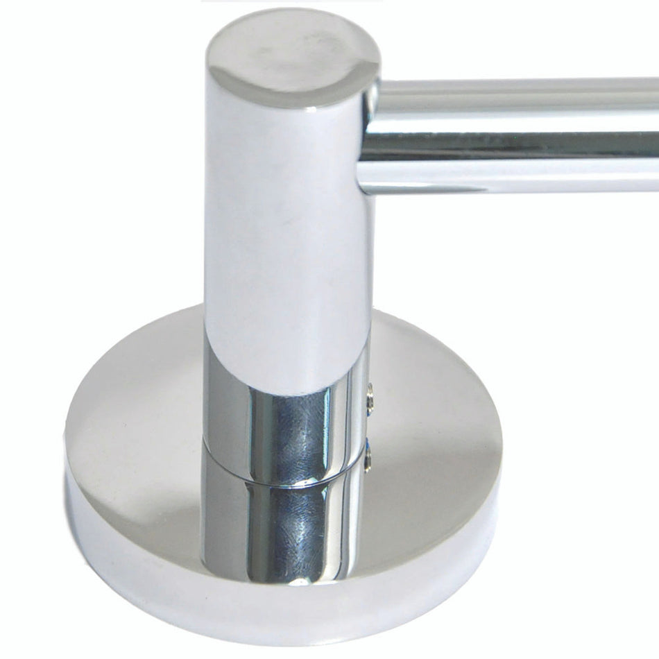Rusticware 8824CH: 24" cc Metro Towel Bar - Polished Chrome