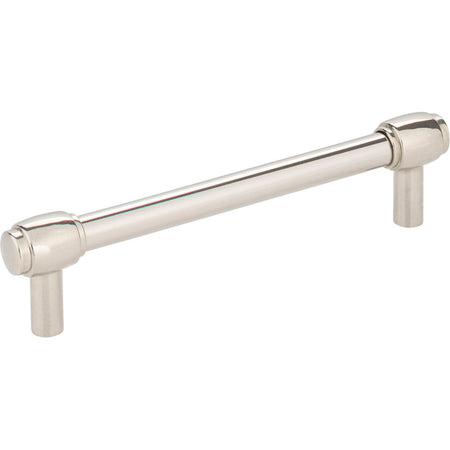 Jeffrey Alexander 885-128NI: 128mm cc Hayworth Bit Pull Cabinet Pull - Polished Nickel