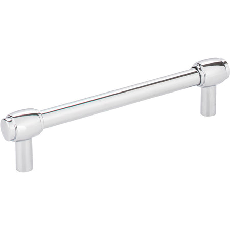 Jeffrey Alexander 885-128PC: 128mm cc Hayworth Bit Pull Cabinet Pull - Polished Chrome