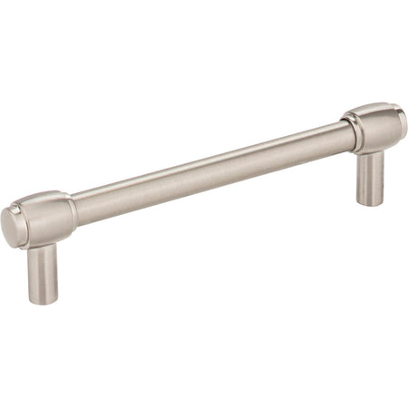 Jeffrey Alexander 885-128SN: 128mm cc Hayworth Bit Pull Cabinet Pull - Satin Nickel