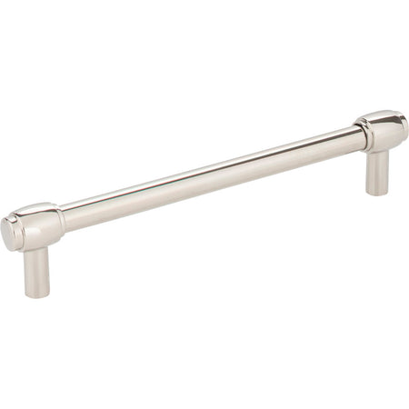 Jeffrey Alexander 885-160NI: 160mm cc Hayworth Bit Pull Cabinet Pull - Polished Nickel