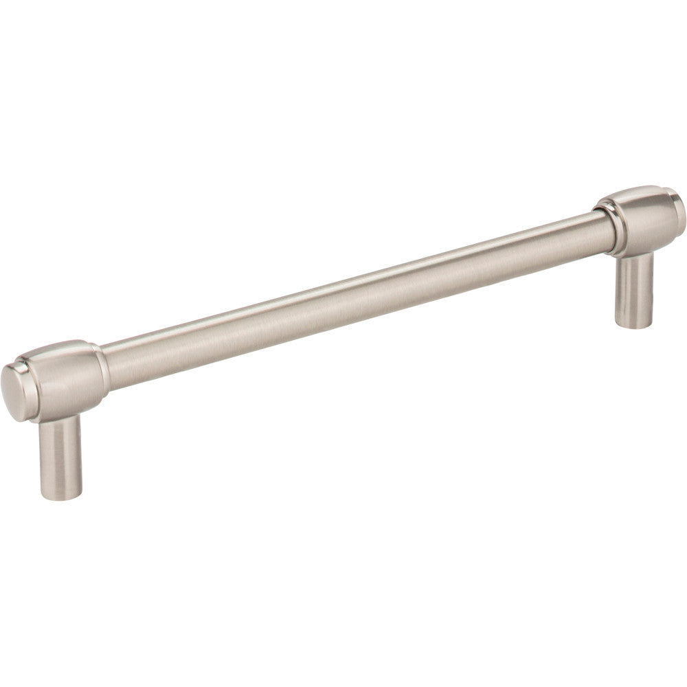 Jeffrey Alexander 885-160SN: 160mm cc Hayworth Bit Pull Cabinet Pull - Satin Nickel