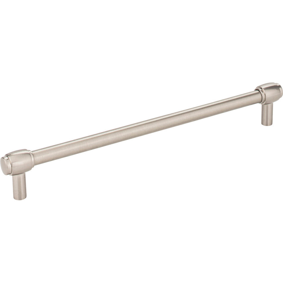 Jeffrey Alexander 885-224SN: 224mm cc Hayworth Bit Pull Cabinet Pull - Satin Nickel