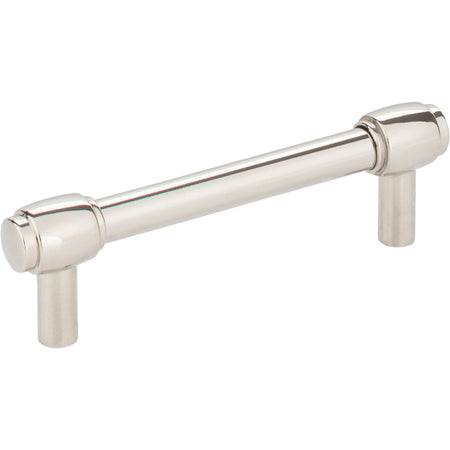 Jeffrey Alexander 885-96NI: 96mm cc Hayworth Bit Pull Cabinet Pull - Polished Nickel