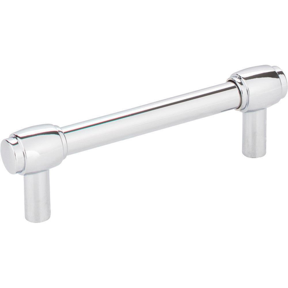 Jeffrey Alexander 885-96PC: 96mm cc Hayworth Bit Pull Cabinet Pull - Polished Chrome