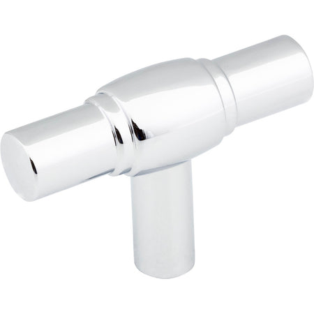 Jeffrey Alexander 885L-PC: 2" Hayworth T-Bar Cabinet Knob - Polished Chrome