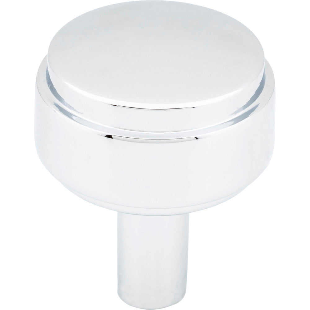 Jeffrey Alexander 885PC: 1-1/8" Hayworth Round Cabinet Knob - Polished Chrome