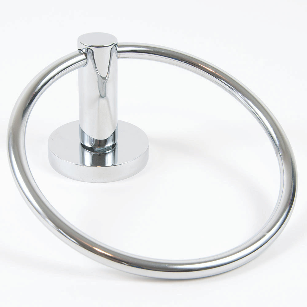 Rusticware 8886CH: Metro Towel Ring - Polished Chrome