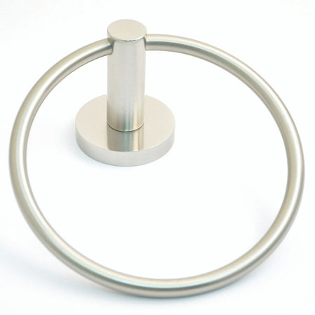 Rusticware 8886SN: Metro Towel Ring - Satin Nickel