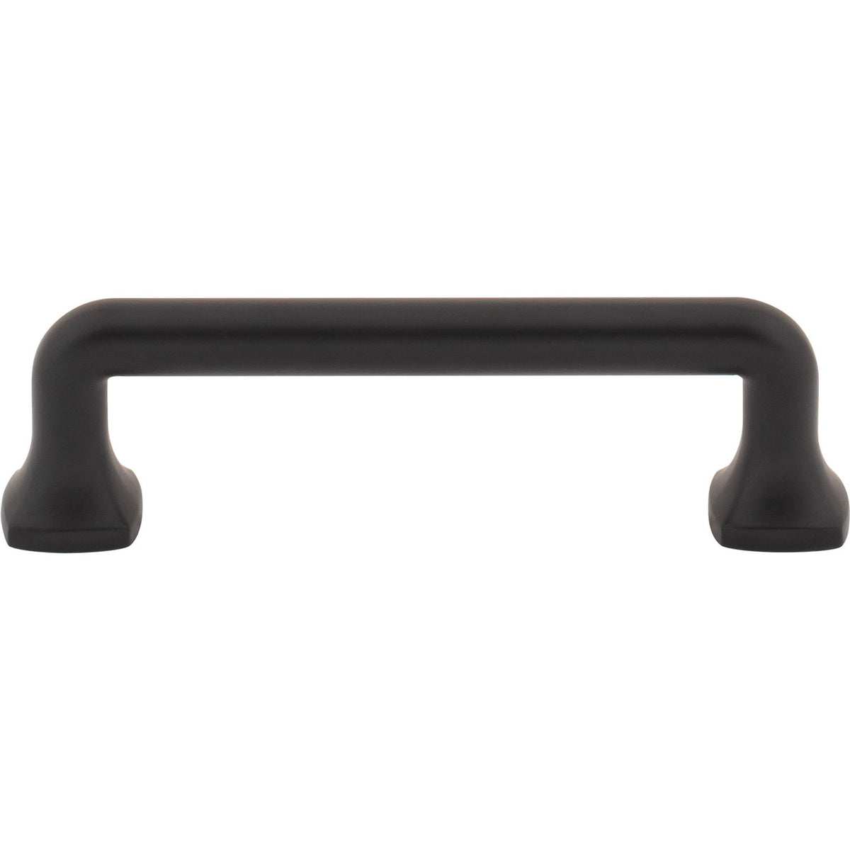 Jeffrey Alexander 663-96MB: 96mm cc Griffin Bar Cabinet Pull - Matte Black