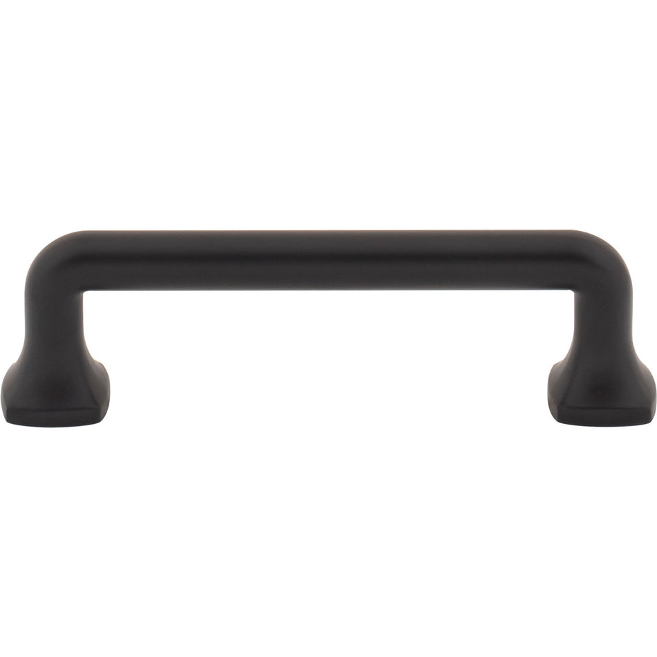 Jeffrey Alexander 663-96MB: 96mm cc Griffin Bar Cabinet Pull - Matte Black